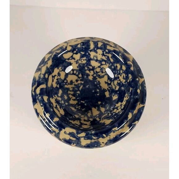 Alpine Pottery Roseville Ohio 1998, Candle Wax Warmer with Floral Design 9D3‎ - Picture 3 of 8